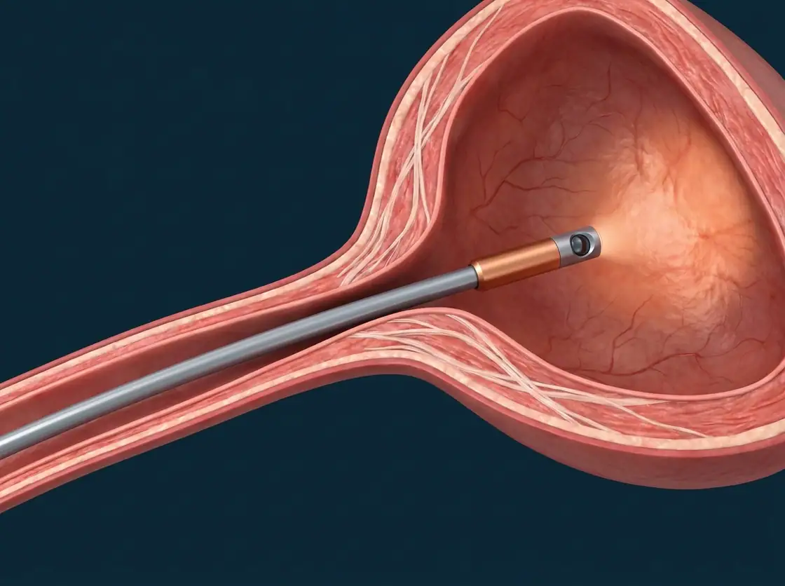 Ilustração — Cistoscopia
