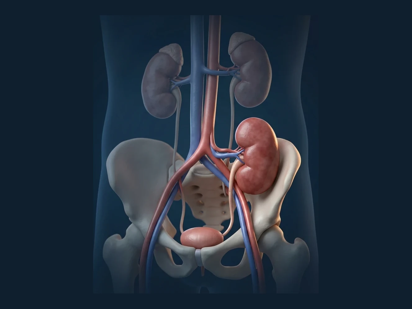 Ilustração — Transplante Renal